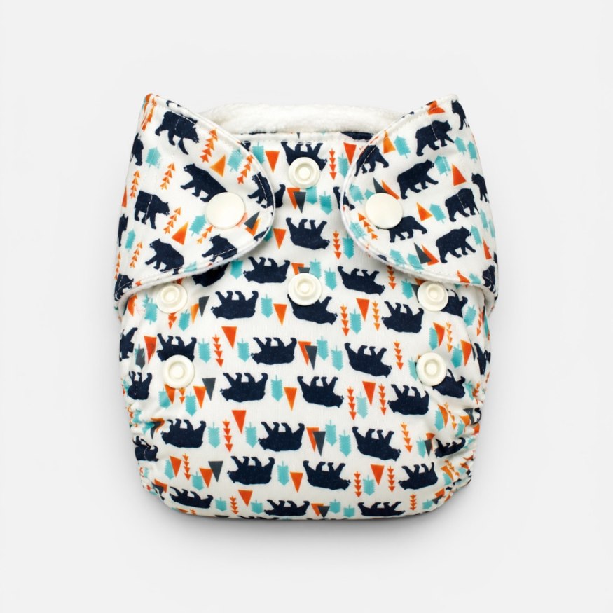 New Born Cloth Diaper Bear
