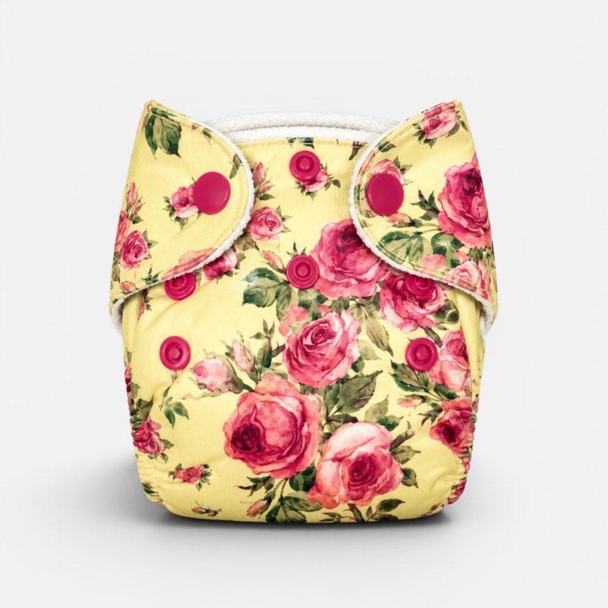 New Born Cloth Diaper Flower
