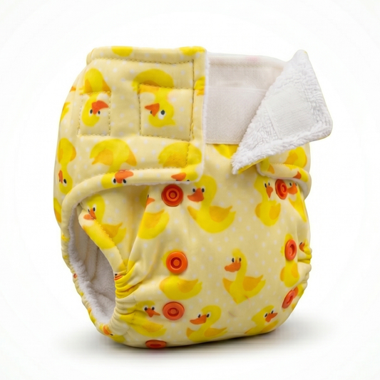 Newborn diaper Duck  Print (2.5kg - 8kg)