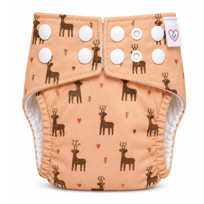 Neo Ultra Reusable Cloth Diaper - Deer