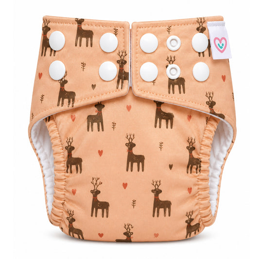 Neo Ultra Reusable Cloth Diaper - Deer