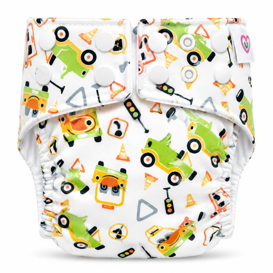 Neo Ultra Reusable Cloth Diaper - Car