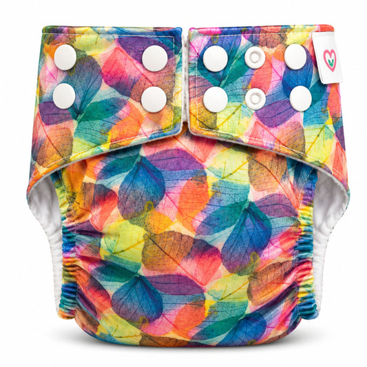 Neo Ultra Reusable Cloth Diaper Leaf