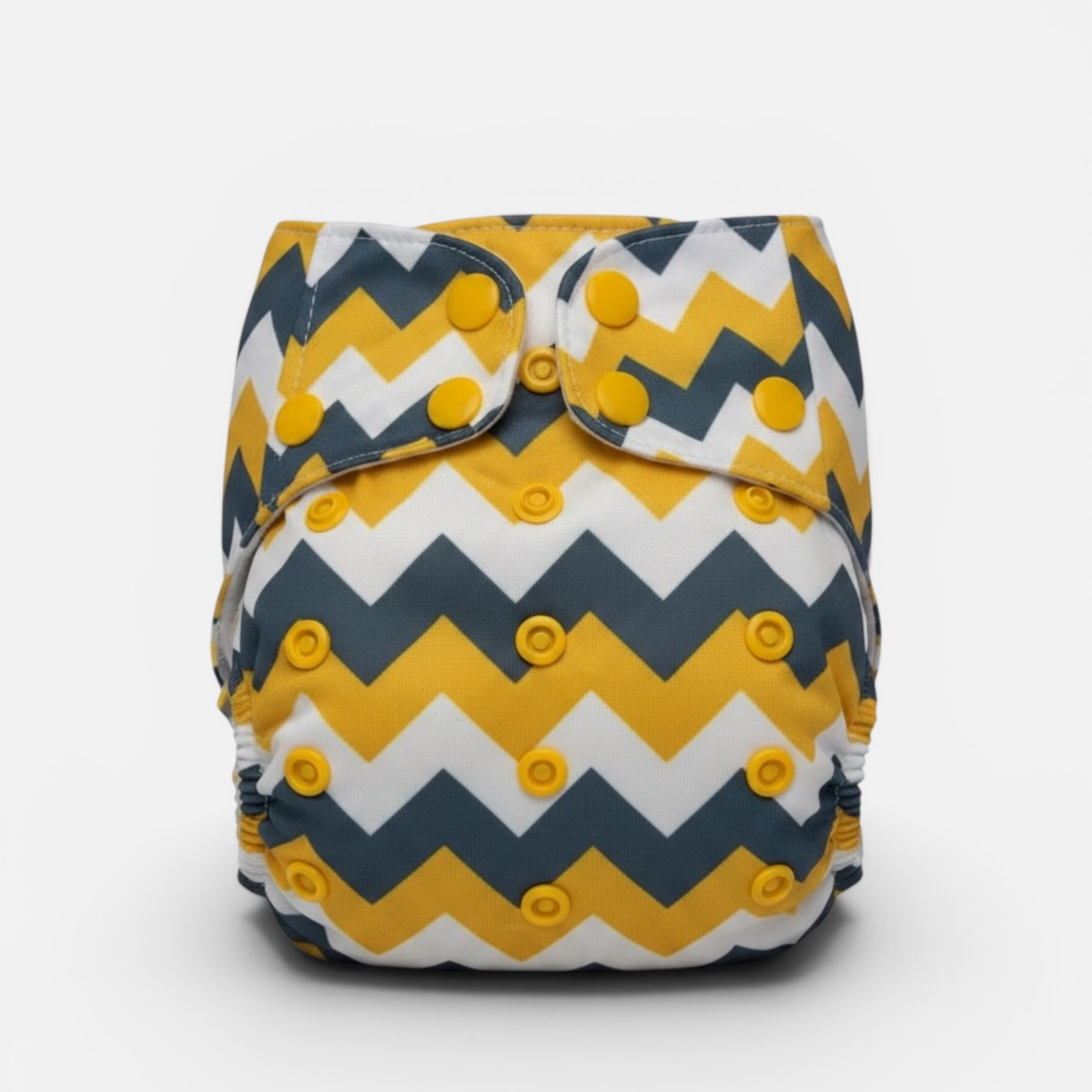 Bamboo  Reusable Cloth Diaper - Yellow Arrow