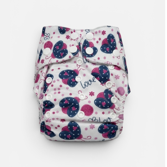 Neo Ultra Reusable Cloth Diaper - Butterfly Love