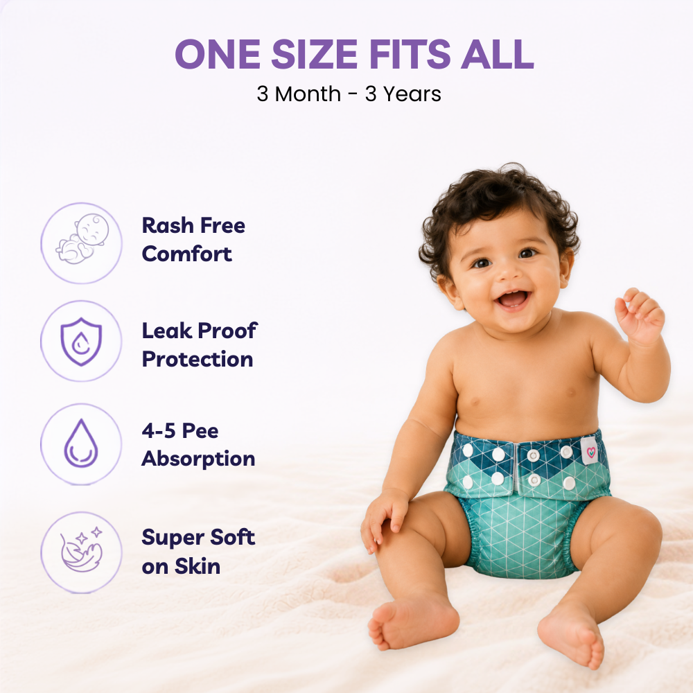 Neo Ultra Reusable Cloth Diaper Diamond