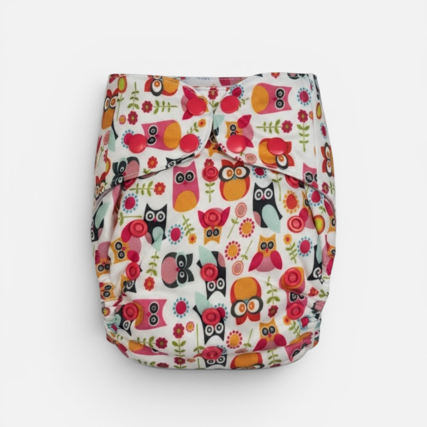 Bamboo  Reusable Cloth Diaper - Owl