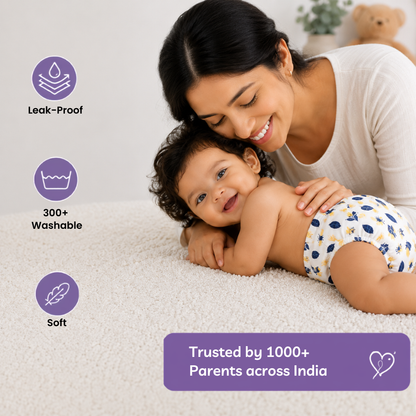 Neo Ultra Reusable Cloth Diaper - Bee