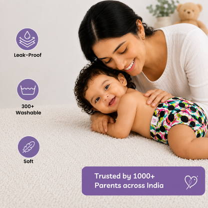 Neo Ultra Reusable Cloth Diaper - Bird