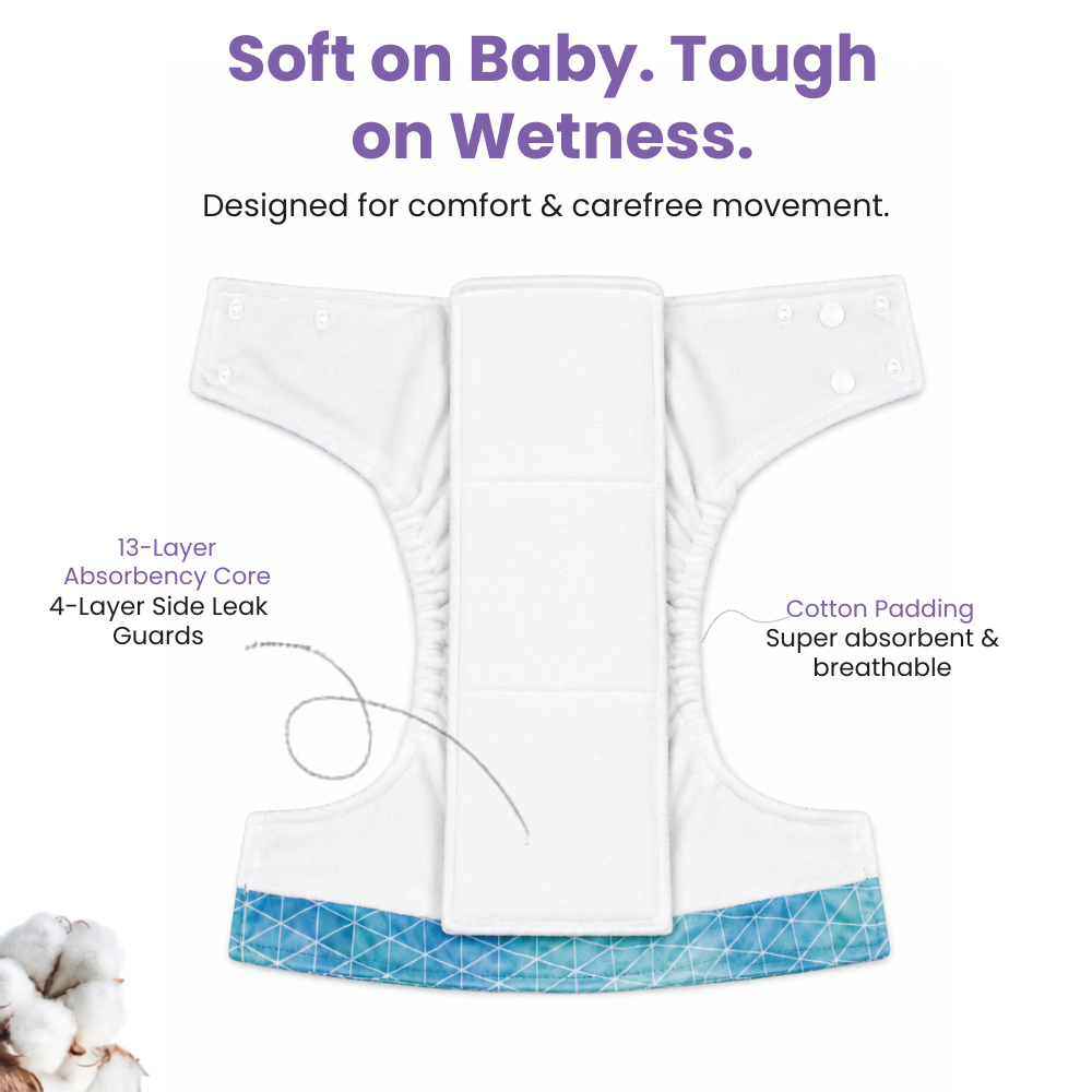 Neo Ultra Reusable Cloth Diaper Diamond