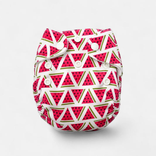 New Born Cloth Diaper Watermelon